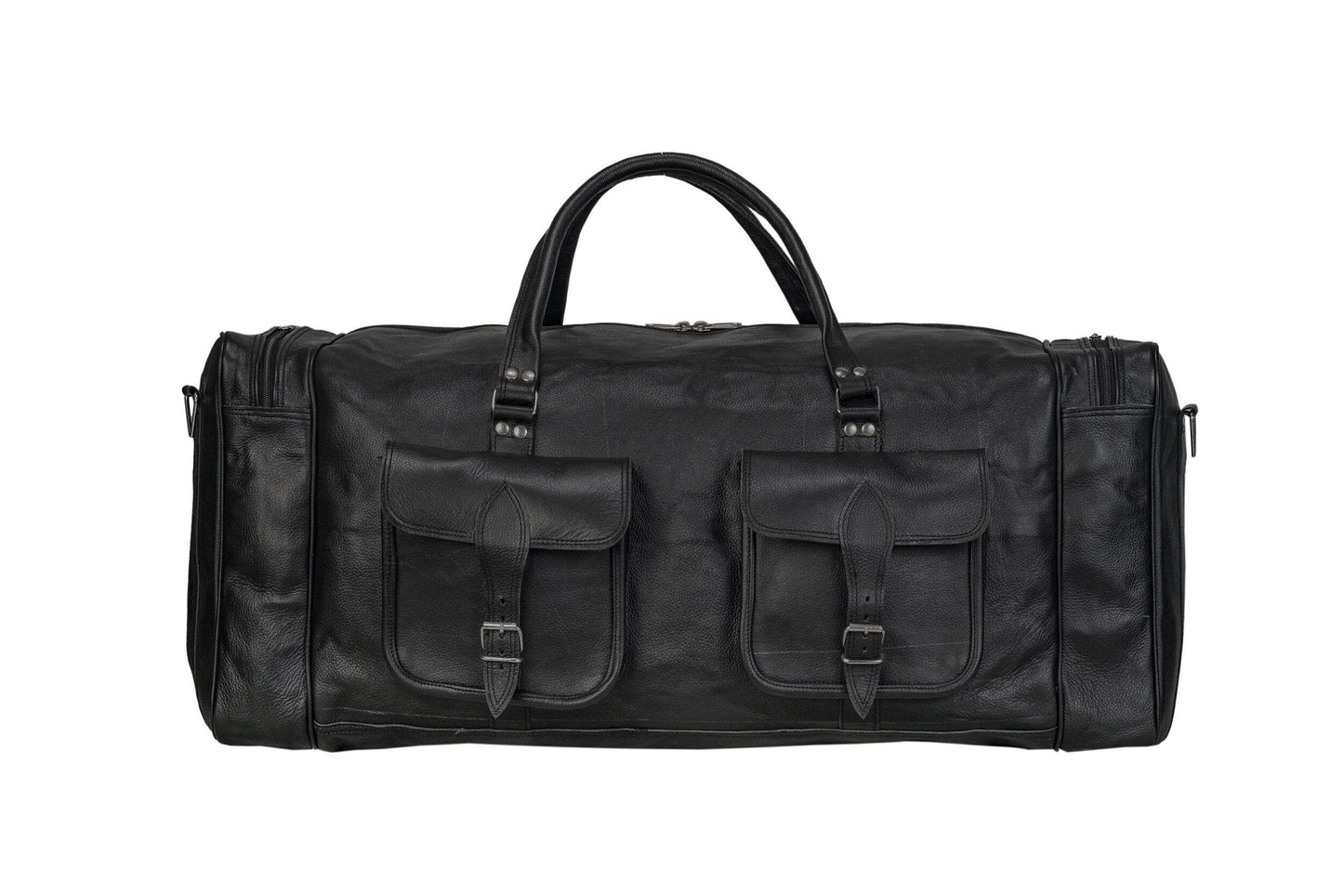 Oversized Weekender Reisetasche Schwarz