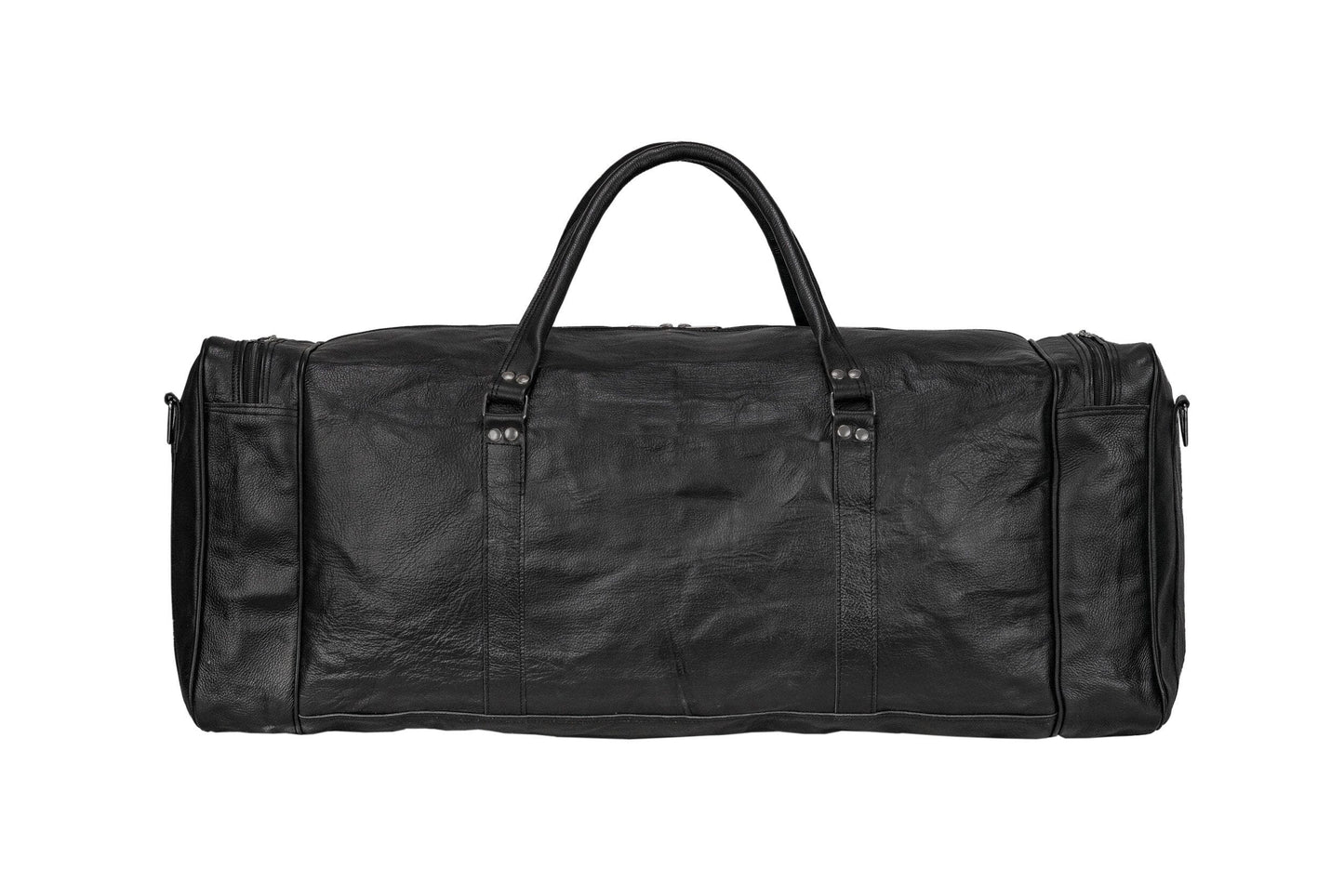 Oversized Weekender Reisetasche Schwarz