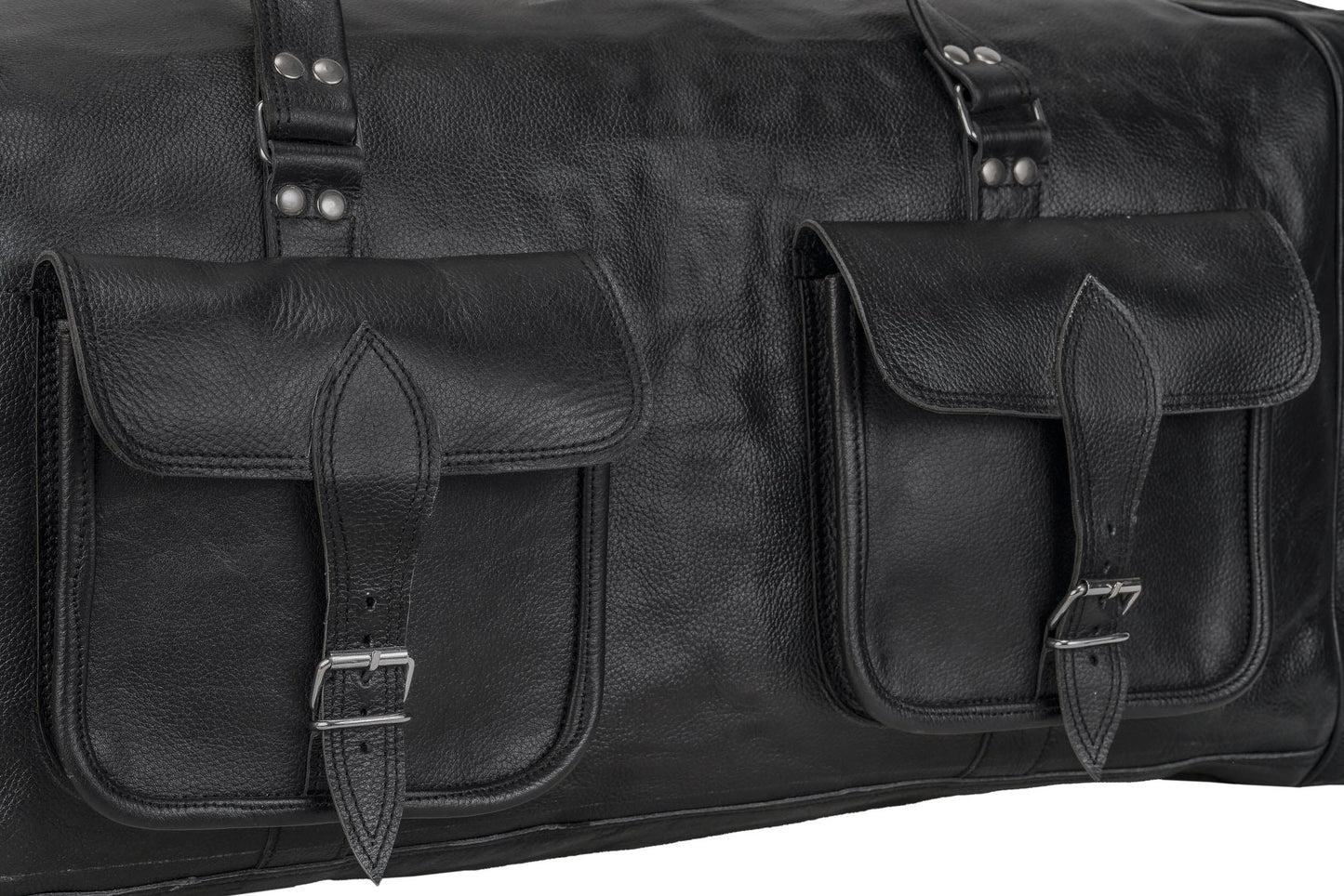 Oversized Weekender Reisetasche Schwarz