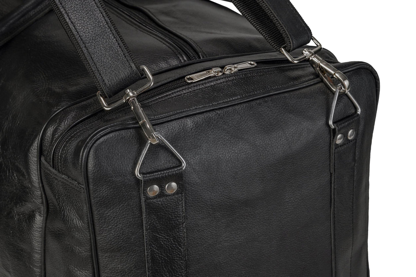 Oversized Weekender Reisetasche Schwarz