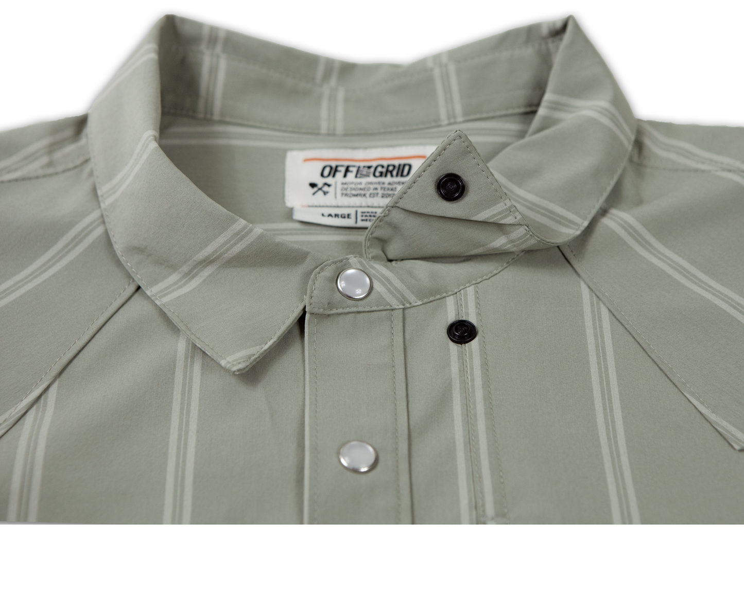 Chemise Daryll SS - Vert sauge
