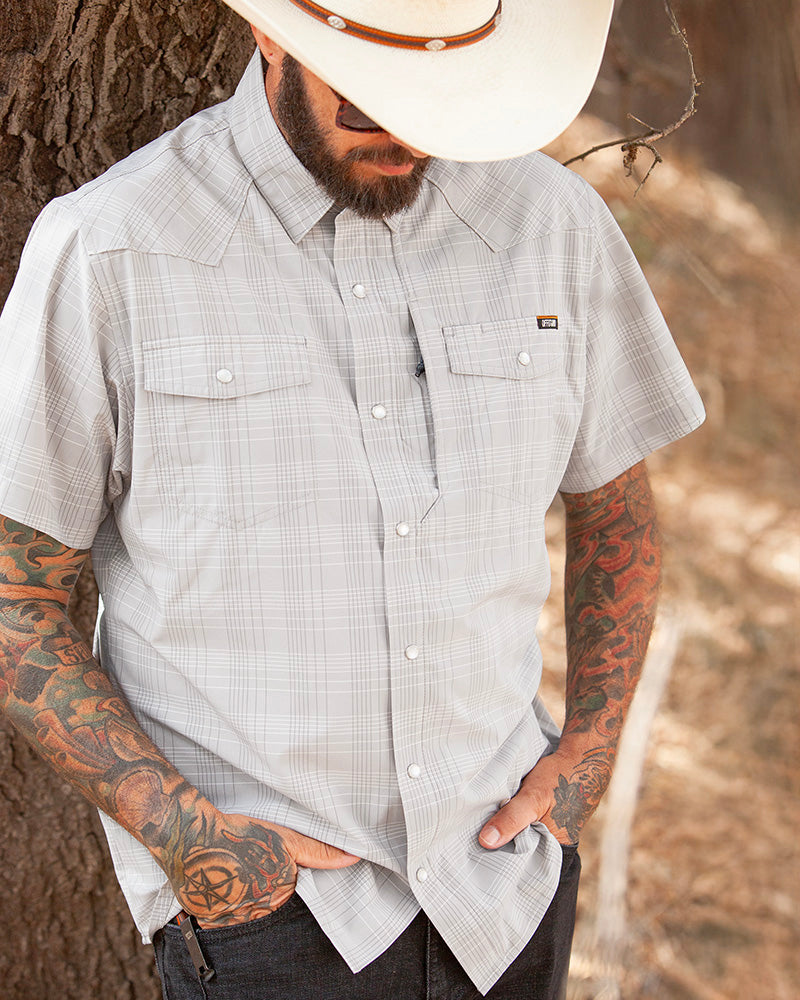 Deke SS-Shirt – Storm Grey
