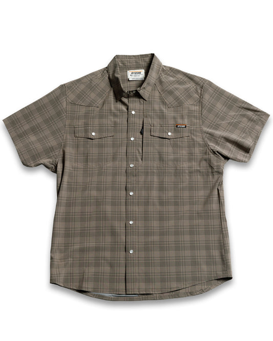Chemise Deke SS - Marron Béluga