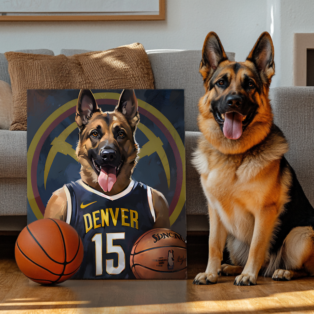 Basketball Legends : Portrait texturé édition animaux de compagnie
