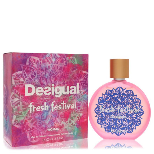 Desigual Fresh Festival by Desigual Eau De Toilette Spray 100 ml für Damen