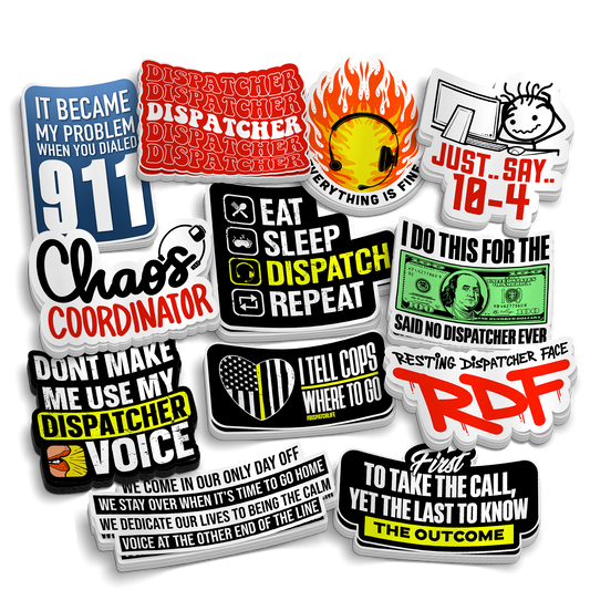 Die Dispatcher-Kollektion – Lustiges Sticker-Set