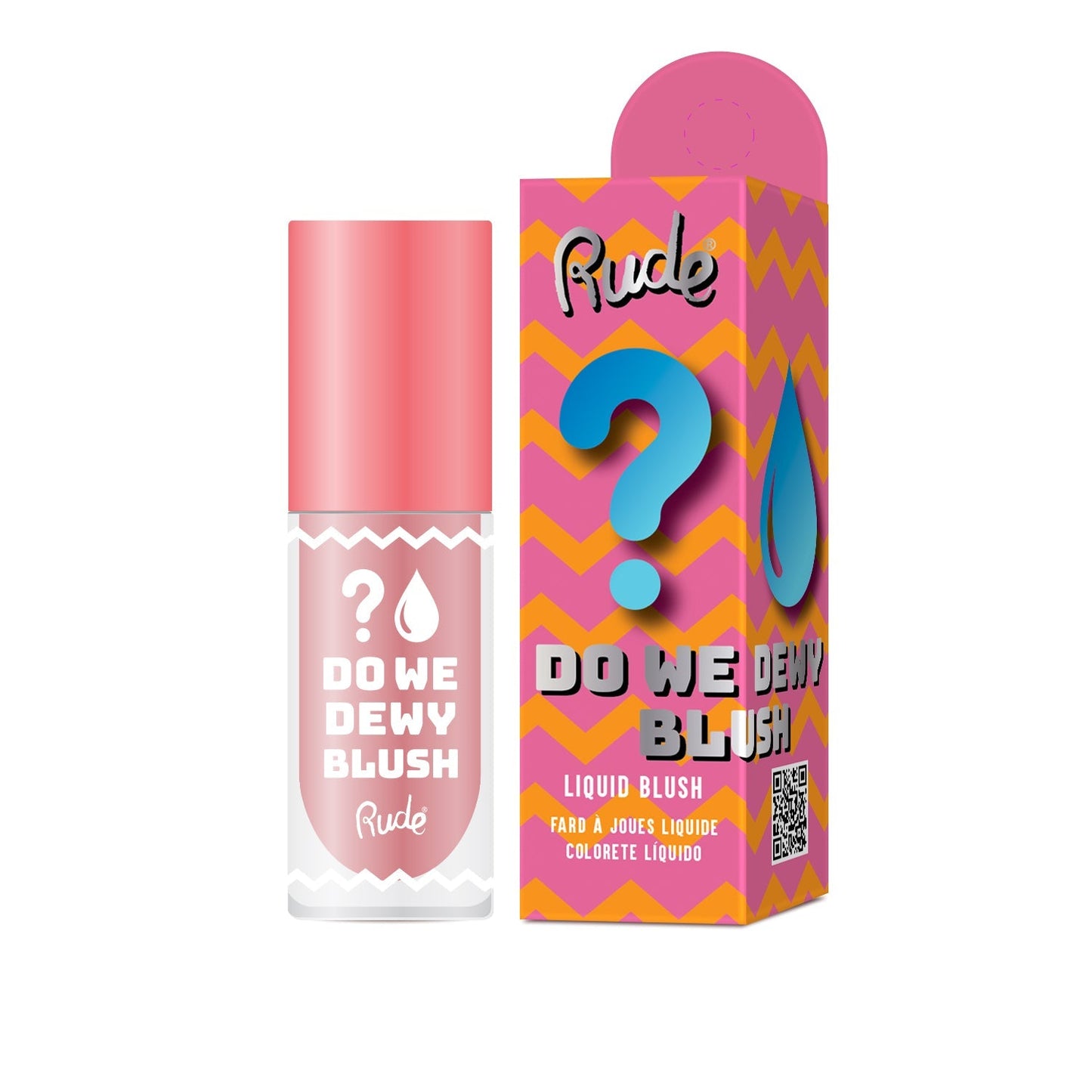 RUDE Do We Dewy Flüssig-Rouge – Dusty Rose