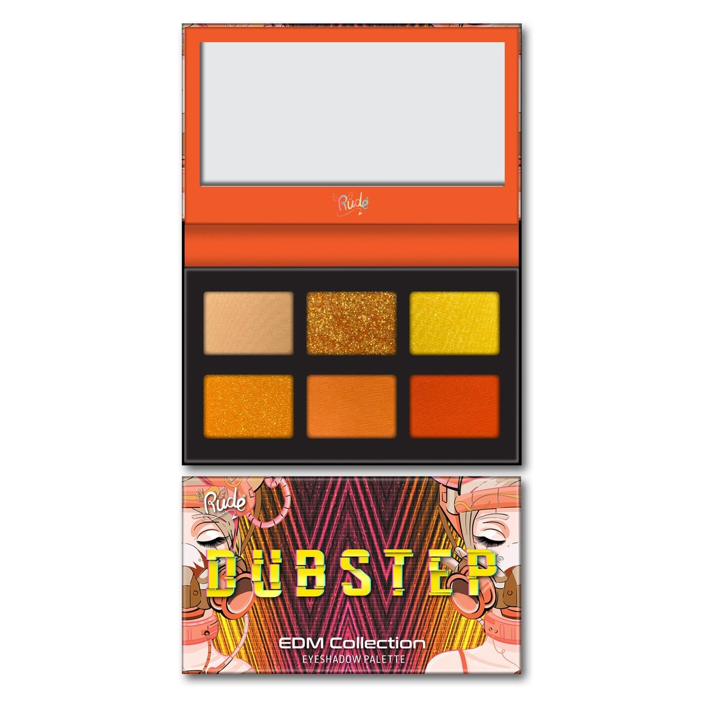 Palette de fards à paupières Collection EDM RUDE
