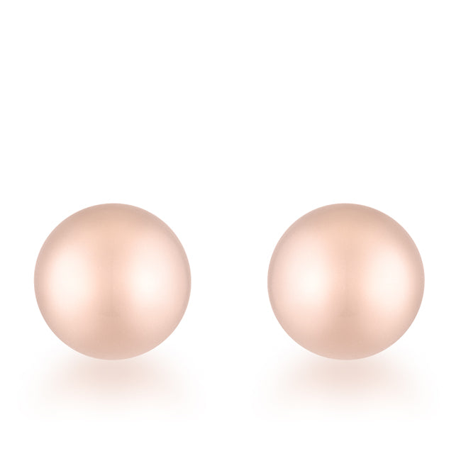 Boucles d'oreilles clous sphériques