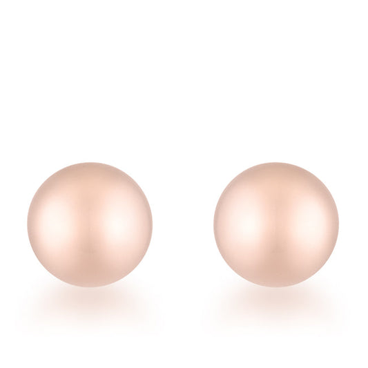 Boucles d'oreilles clous sphériques