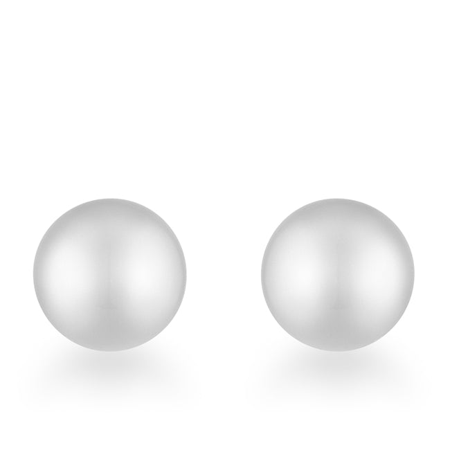 Boucles d'oreilles clous sphériques