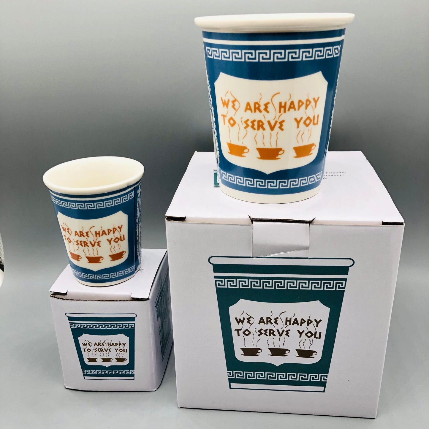 201-300ml Paper Cup Style Ceramic Mug Coffee Mug Gift Mug Household Water Mug Milk Tea Mug Milk Mug