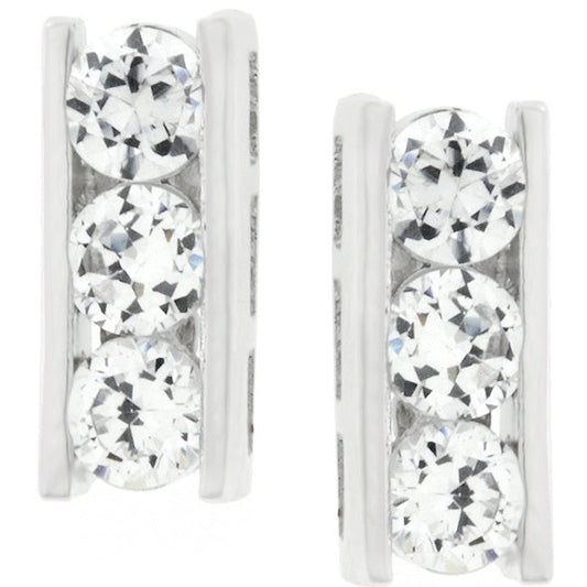 Hematite Pearl Ribbon Bypass Half Pave Ring