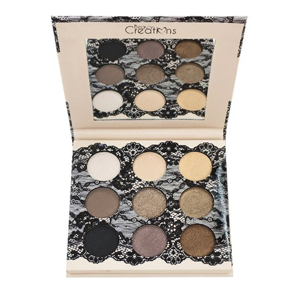 BEAUTY CREATIONS Boudoir Shadows Lidschatten-Palette 9 Nuancen - B - B