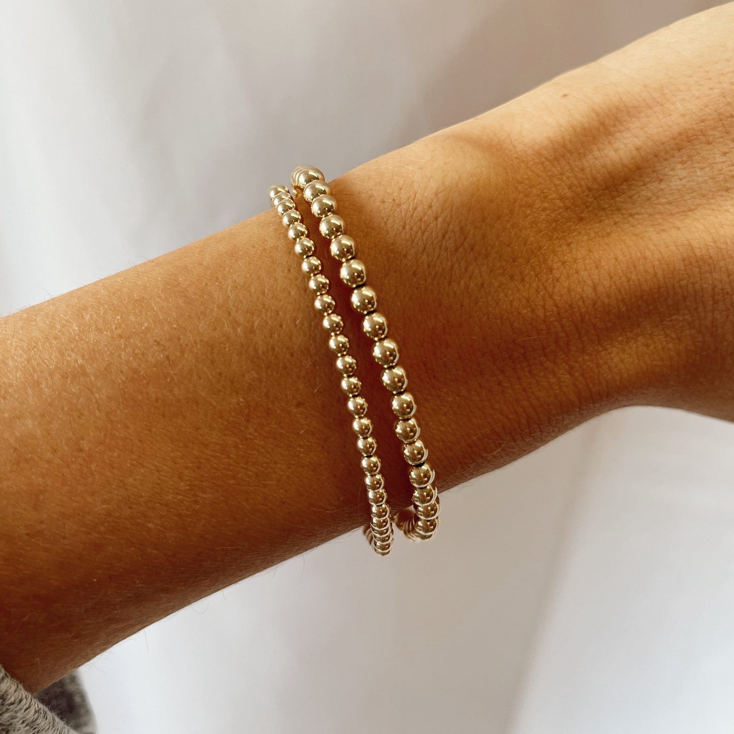 Juno Bracelet Double Stack (3+4mm)