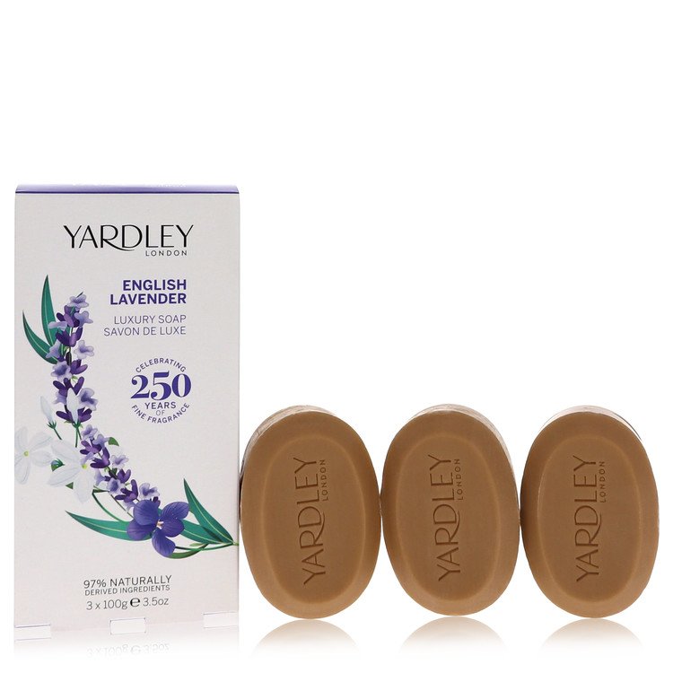 English Lavender de Yardley London Savon 3 x 100 g 100 g pour Femme