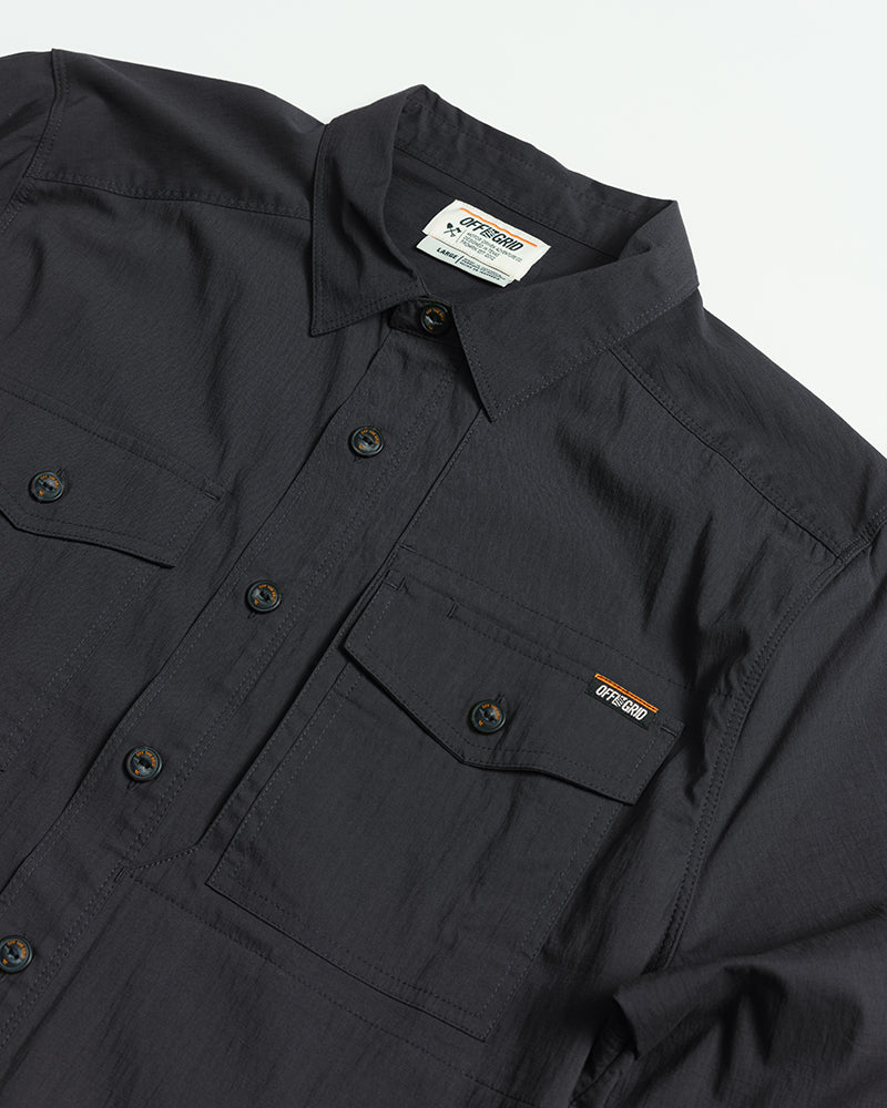Echo Bravo LS Shirt – Vintage Black