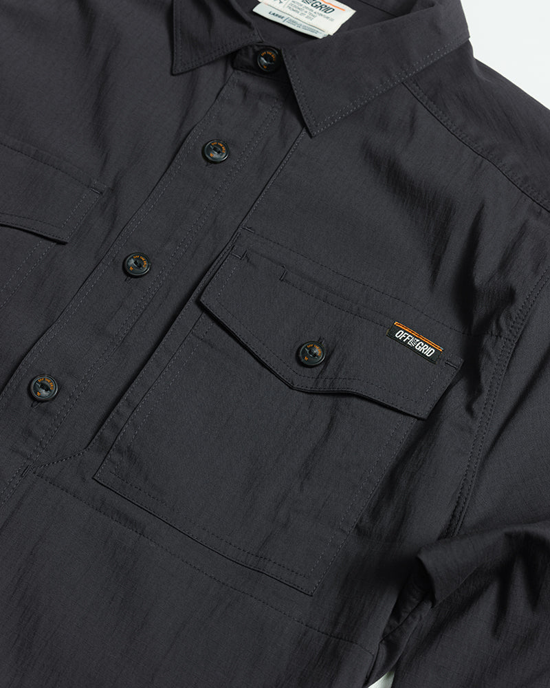 Echo Bravo LS Shirt – Vintage Black