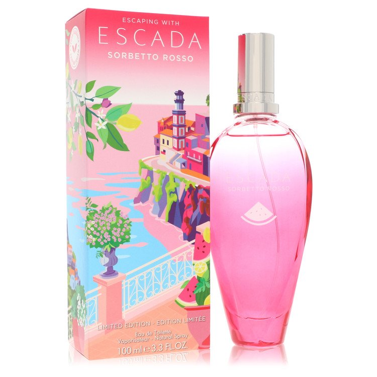 Escada Sorbetto Rosso von Escada Eau De Toilette Spray (Limited Edition) 100 ml für Damen
