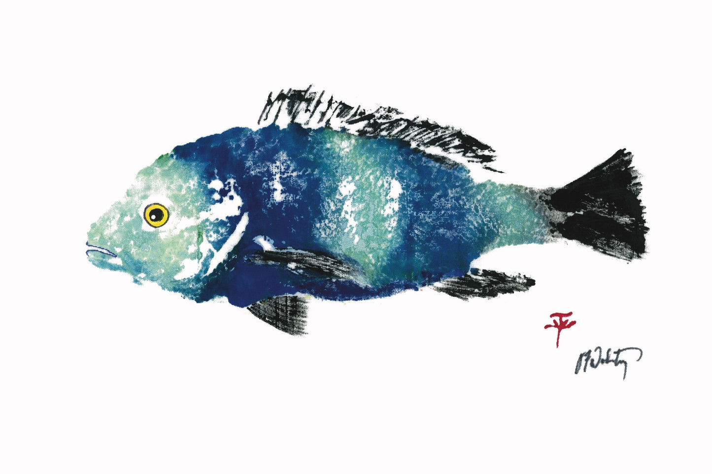Jamaican Blue Placemat | Nautical