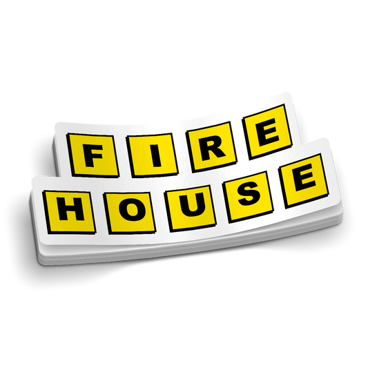 Feuerwehr-Aufkleber