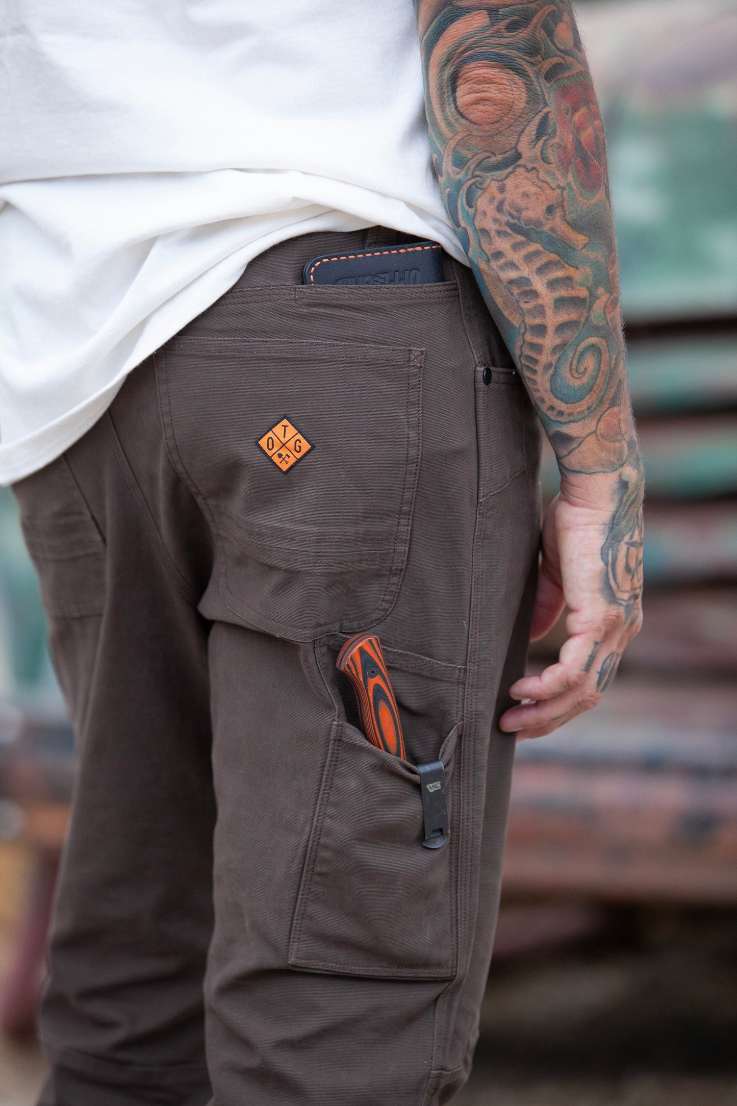 Trailblazer Taper Fit Hose - DK BRN