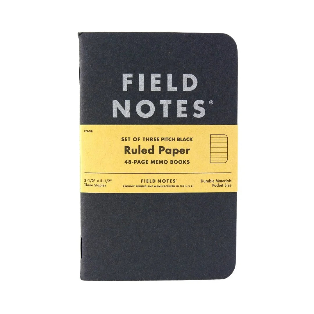 Field Notes Notizbuch Karopapier