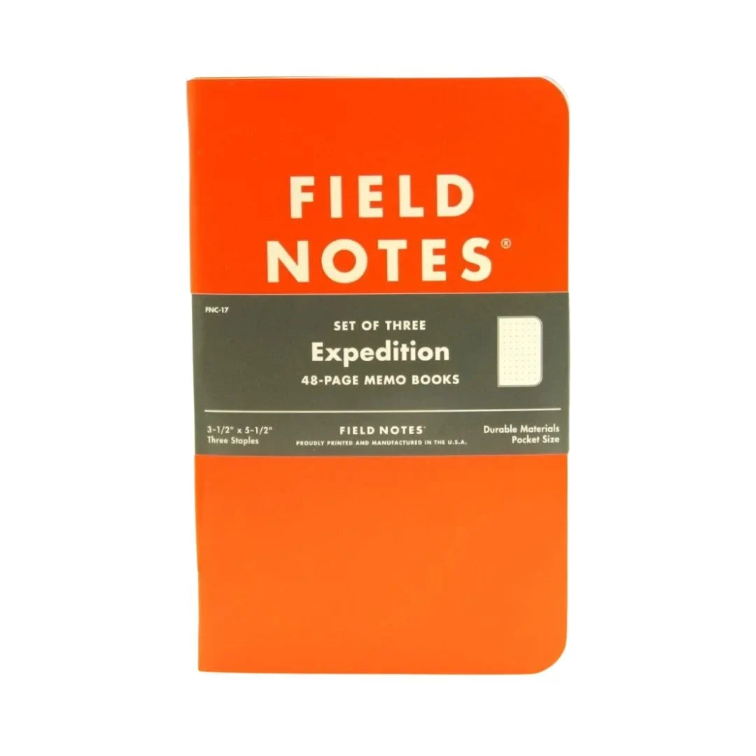Field Notes Notizbuch Karopapier