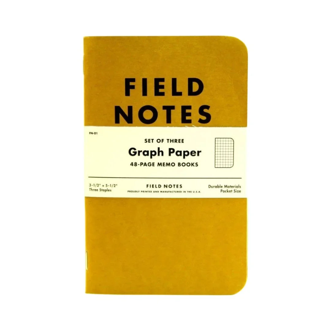 Field Notes Notizbuch Karopapier