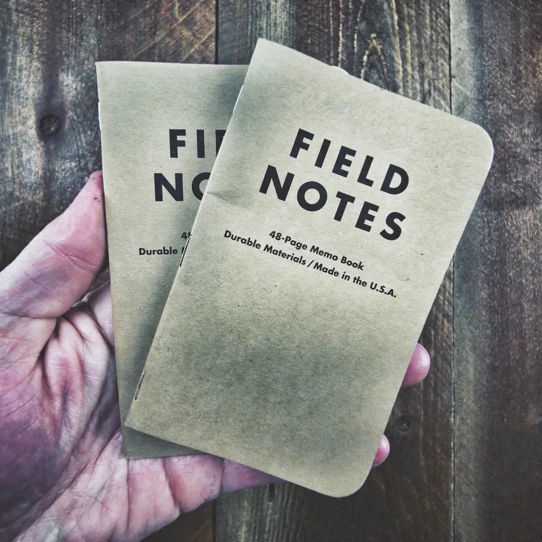 Field Notes Notizbuch Karopapier