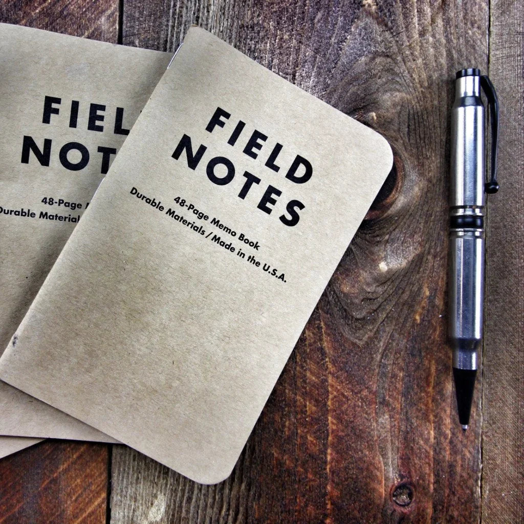 Field Notes Notizbuch Karopapier