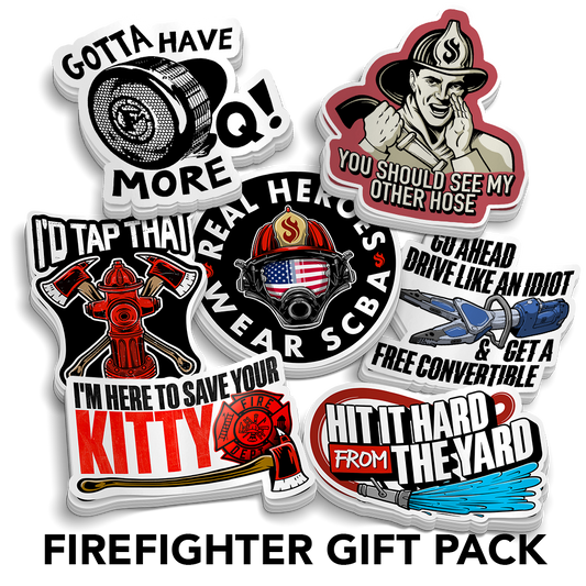 Feuerwehrmann | Sticker-Geschenkpackungen