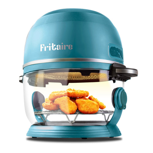 Fritaire Self-Cleaning Air Fryer™ | Non-Toxic 9-in-1 Glass Bowl | Sage Green