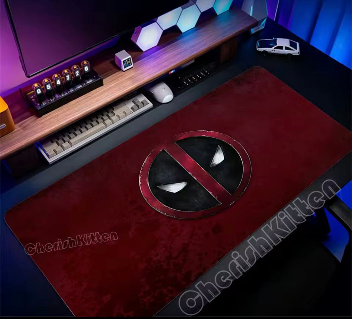 Marvel Deadpool Anime Mouse Pad Office PC Gamer Cabinet Mouse Mat Laptop 900x400 Keyboard Mousepad Extended Desk Mat Cool Carpet