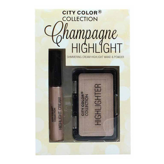 CITY COLOR Collection Kit surligneur couleur champagne
