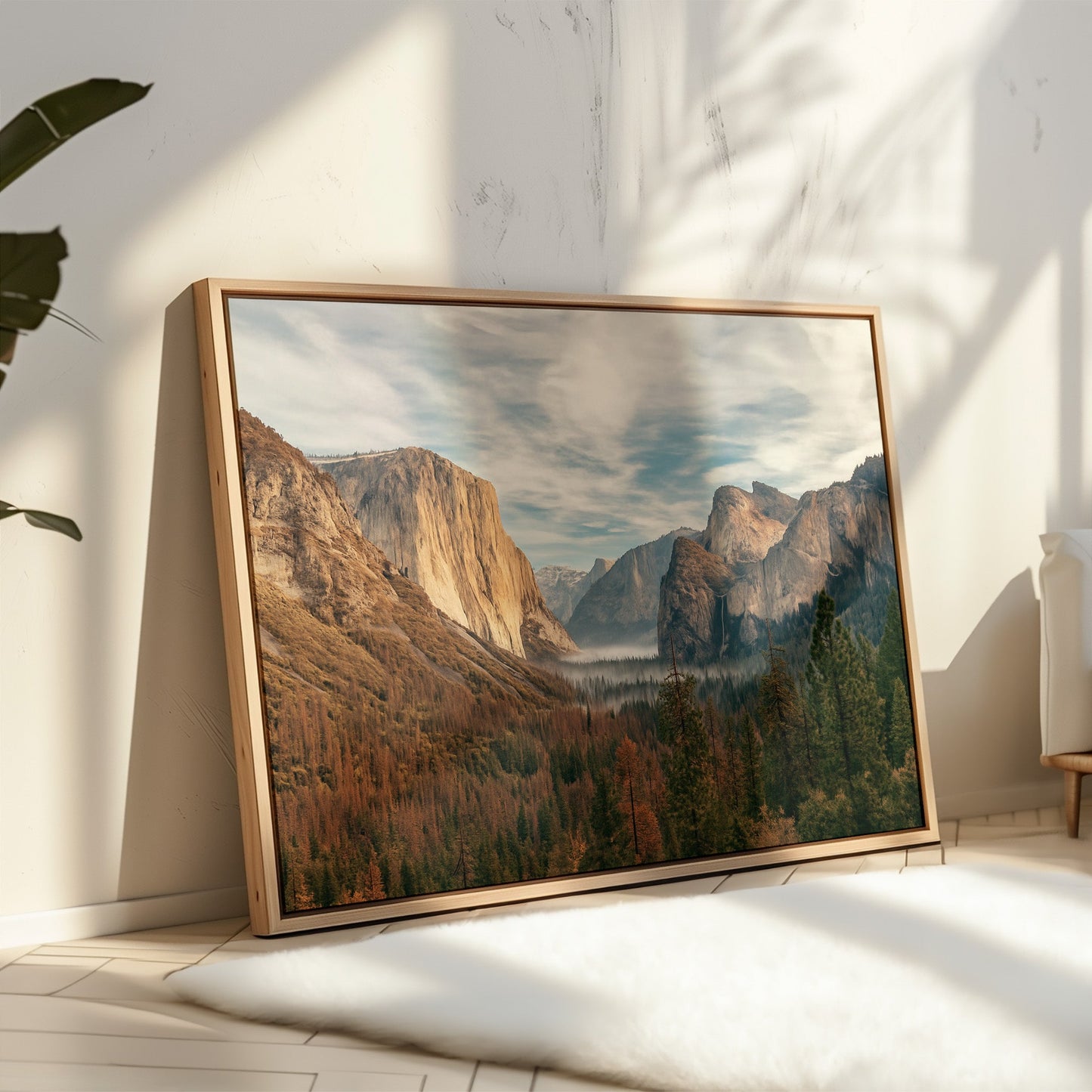 Atemberaubende Yosemite Valley Leinwandkunst