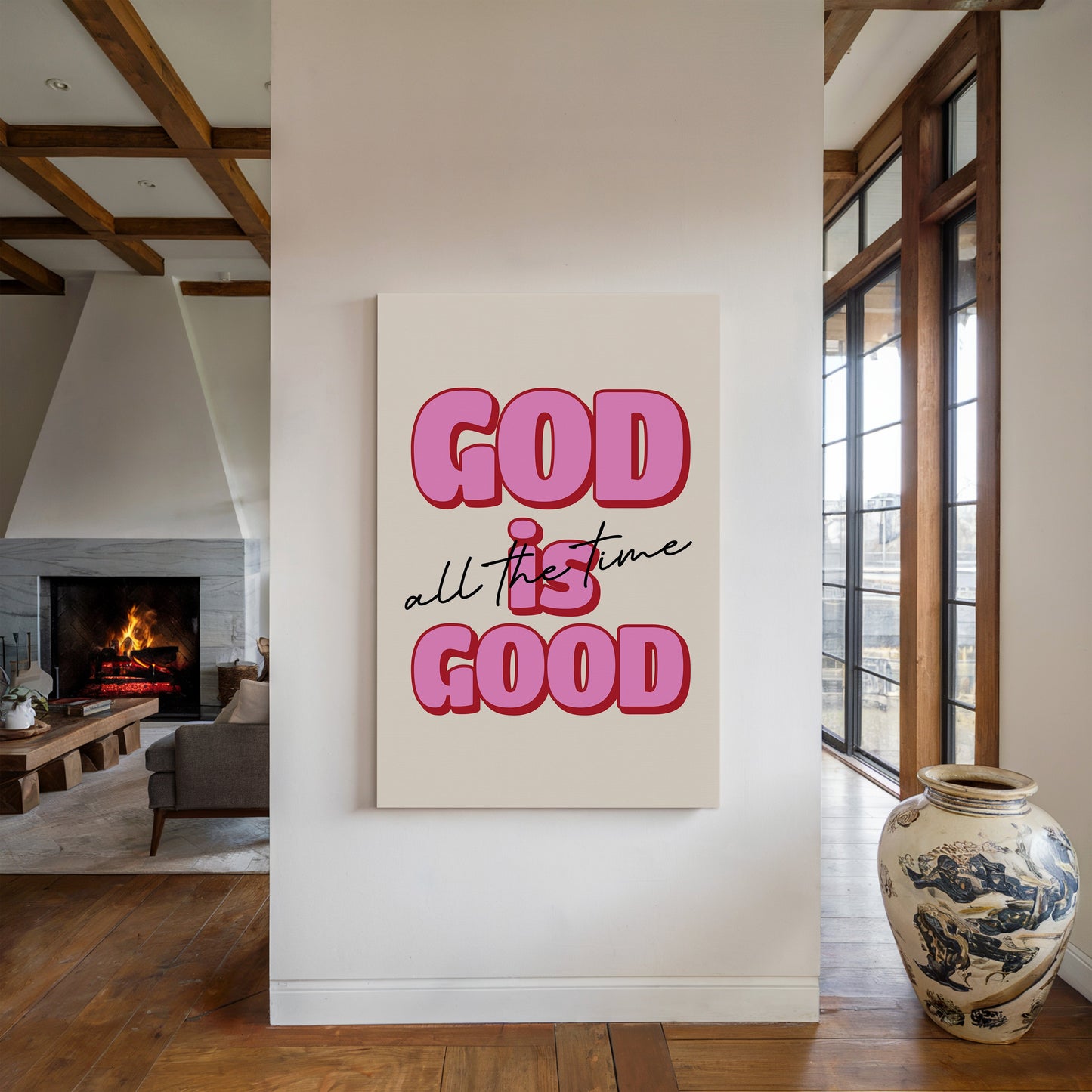 Divine Affirmation - Inspirational Typography Art Print