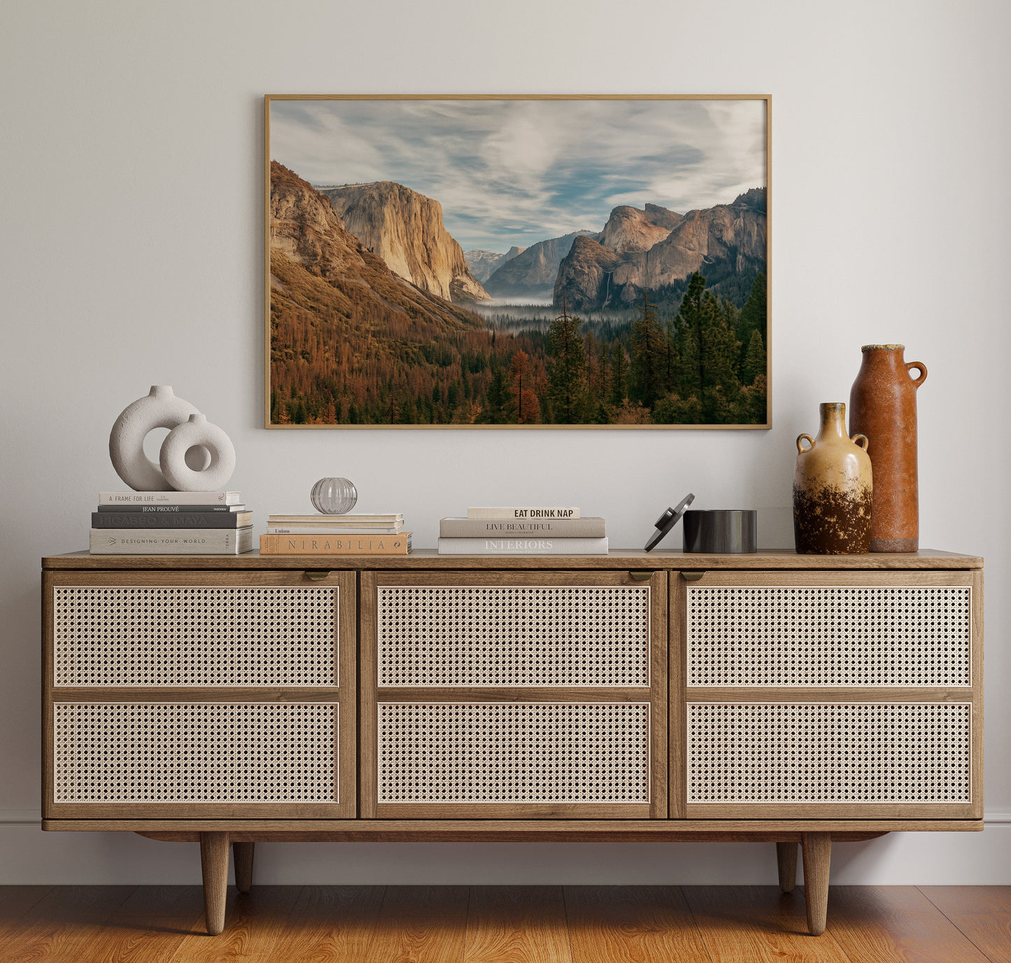 Atemberaubende Yosemite Valley Leinwandkunst