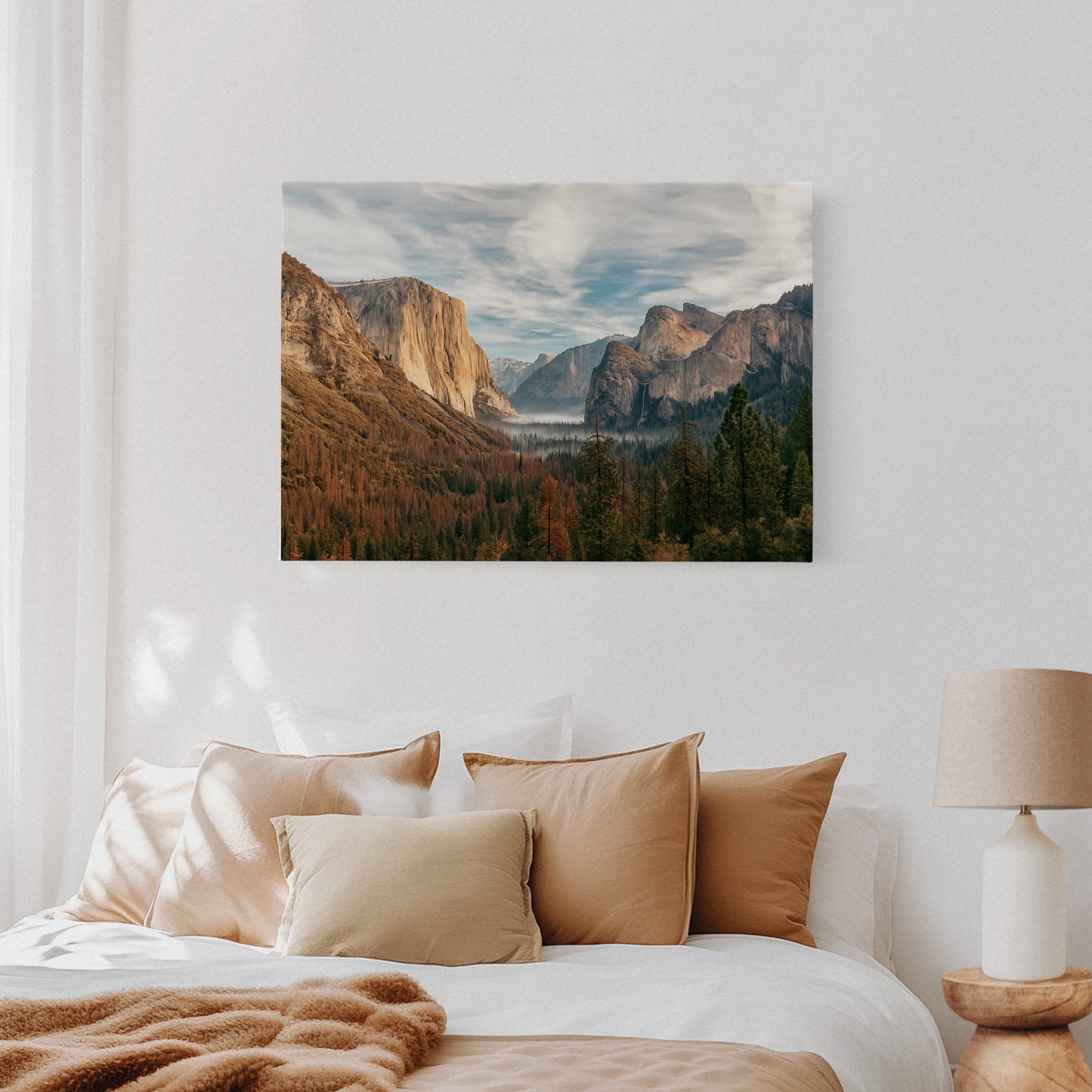 Atemberaubende Yosemite Valley Leinwandkunst
