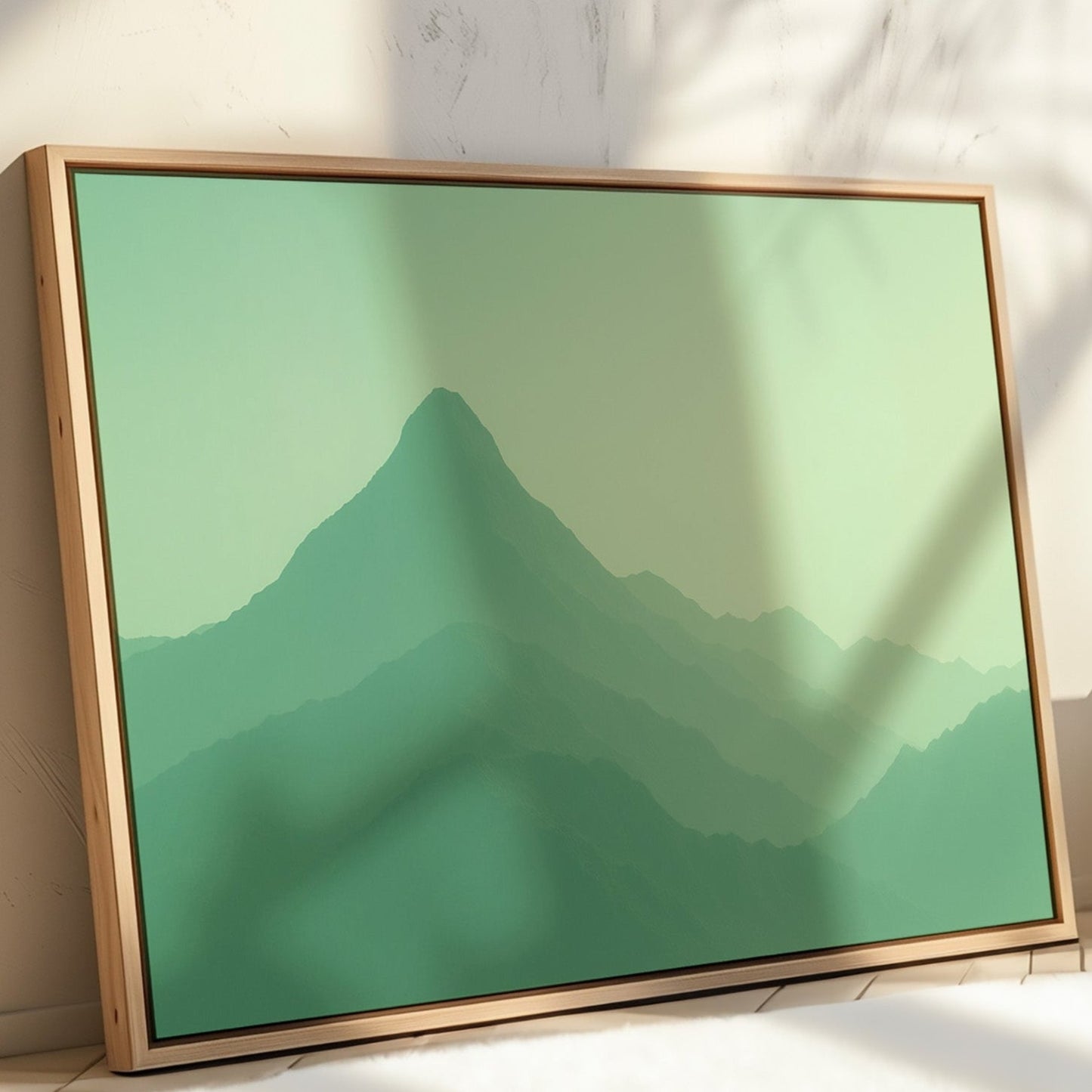Enchanted Green Mountain Dreamscape Wall Art
