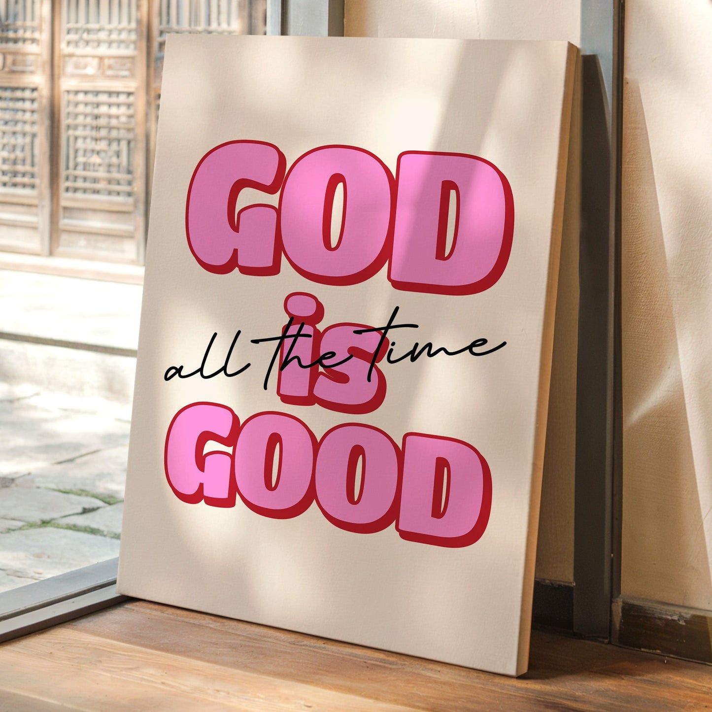 Divine Affirmation - Inspirational Typography Art Print