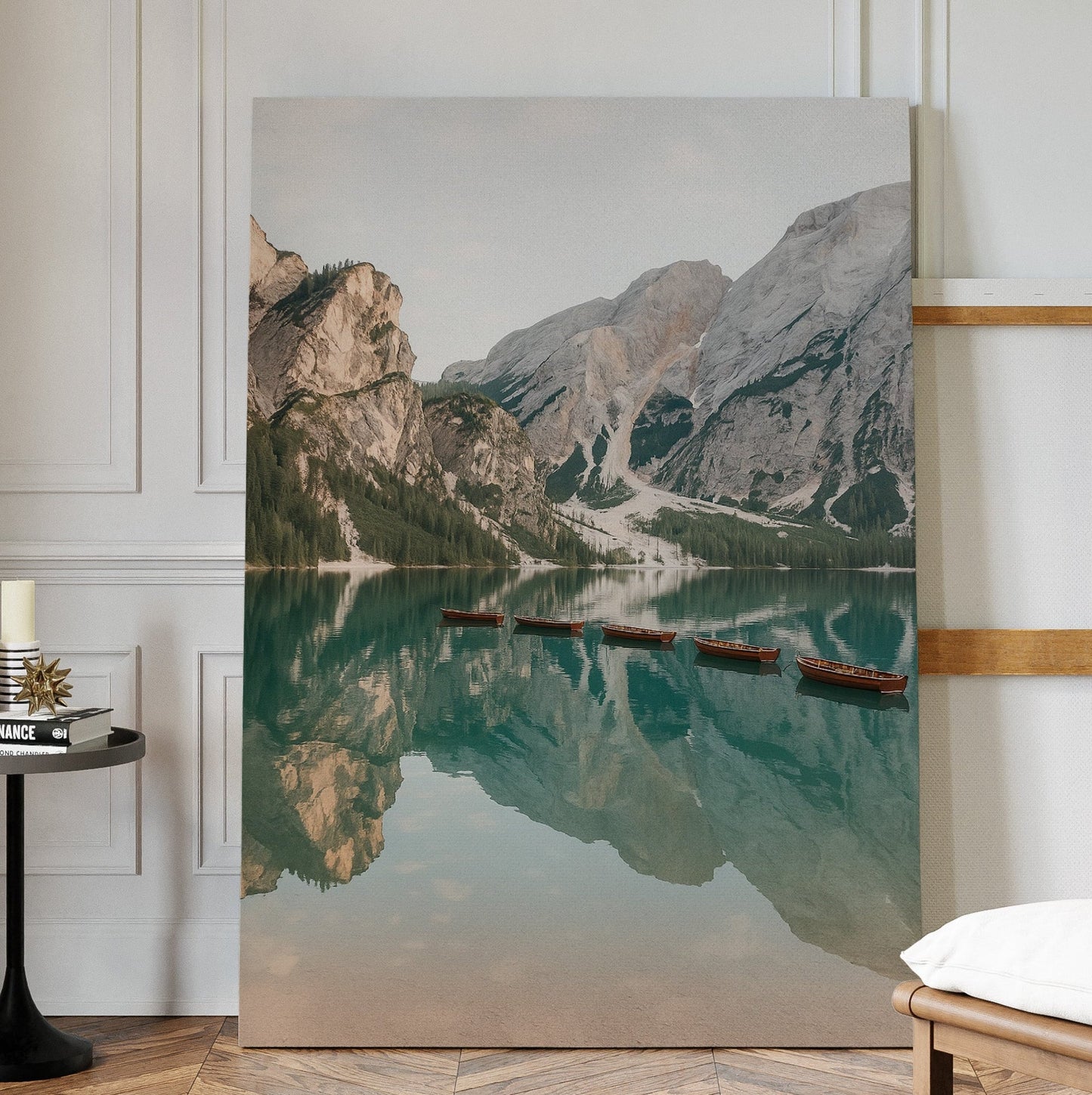 Still Waters, Silent Peaks – Tranquil Alpine Lake