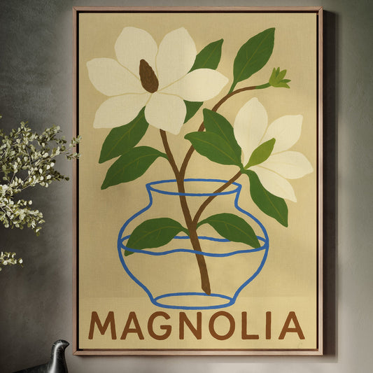 Impression d'art Élégant Magnolia pour la décoration intérieure