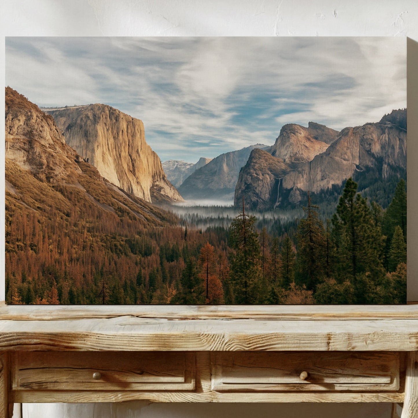 Atemberaubende Yosemite Valley Leinwandkunst
