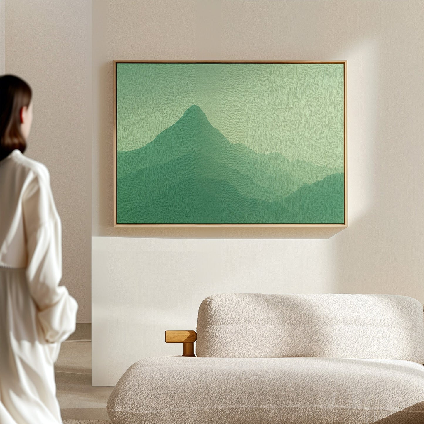 Enchanted Green Mountain Dreamscape Wall Art