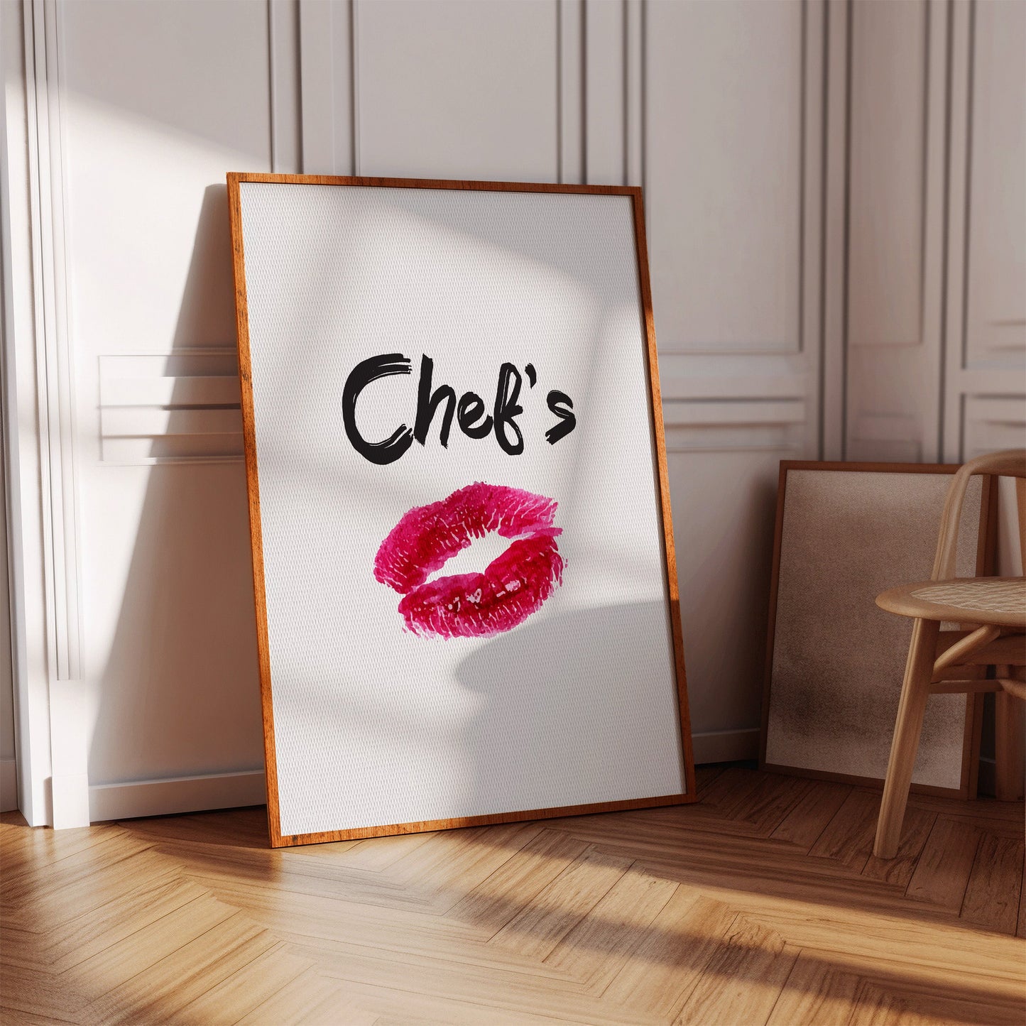 Sizzling Kiss - Culinary Art Print