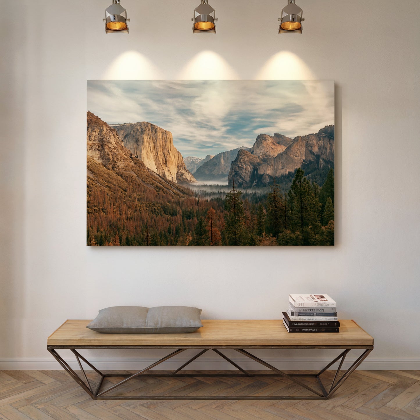 Atemberaubende Yosemite Valley Leinwandkunst
