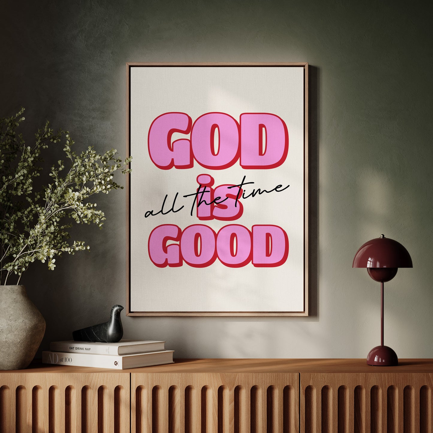 Divine Affirmation - Inspirational Typography Art Print