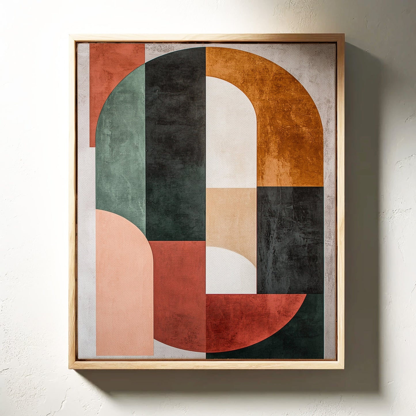 Modern Geometric Abstract Wall Art
