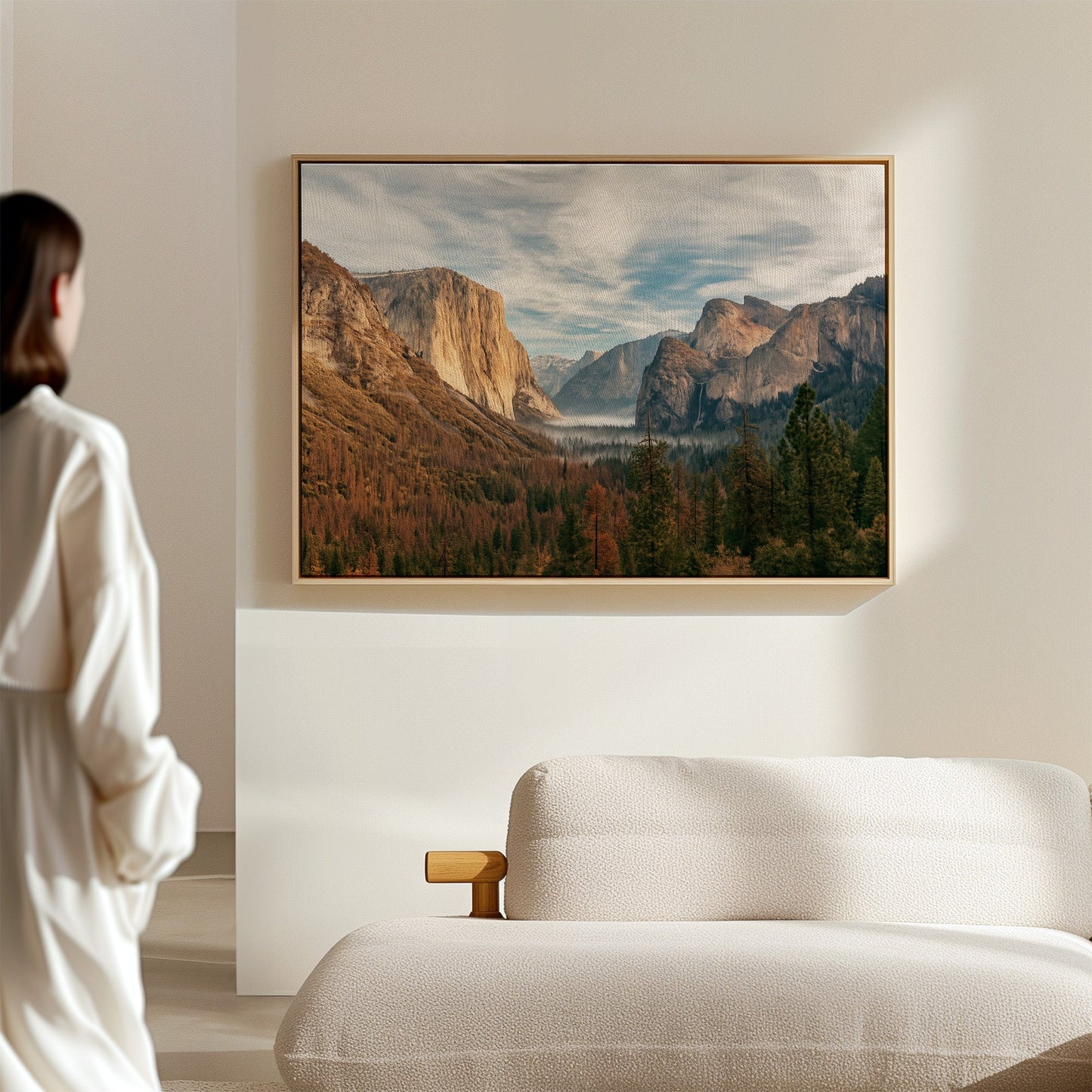 Atemberaubende Yosemite Valley Leinwandkunst